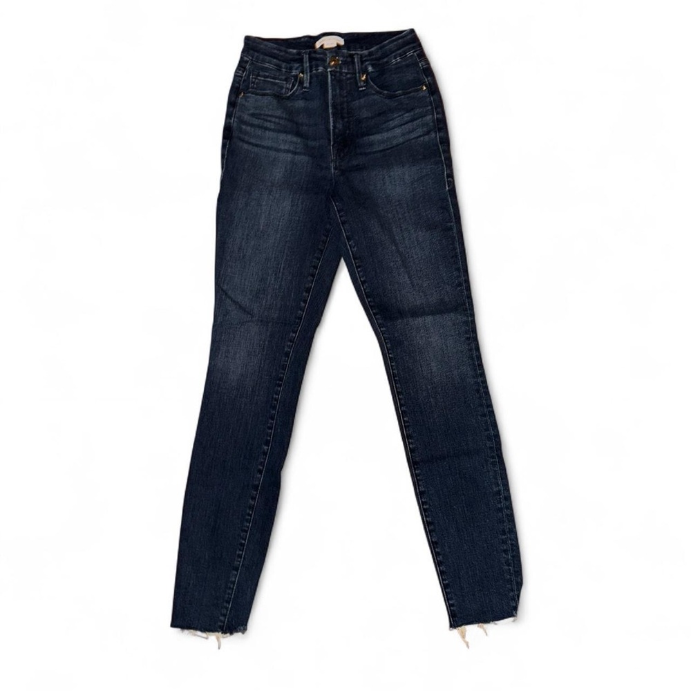 Good American Dark Indigo Skinny Jeans